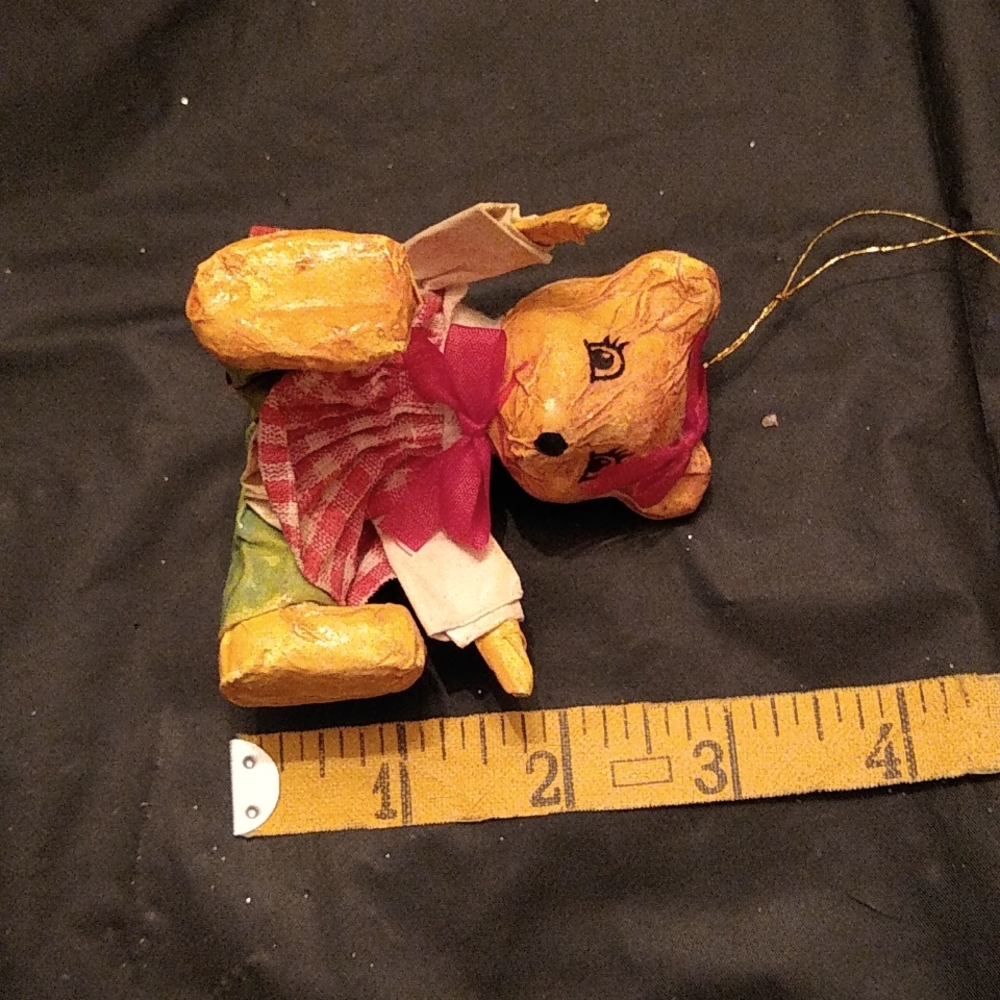 4 Paper Mache Ornaments - Picture 3 of 7